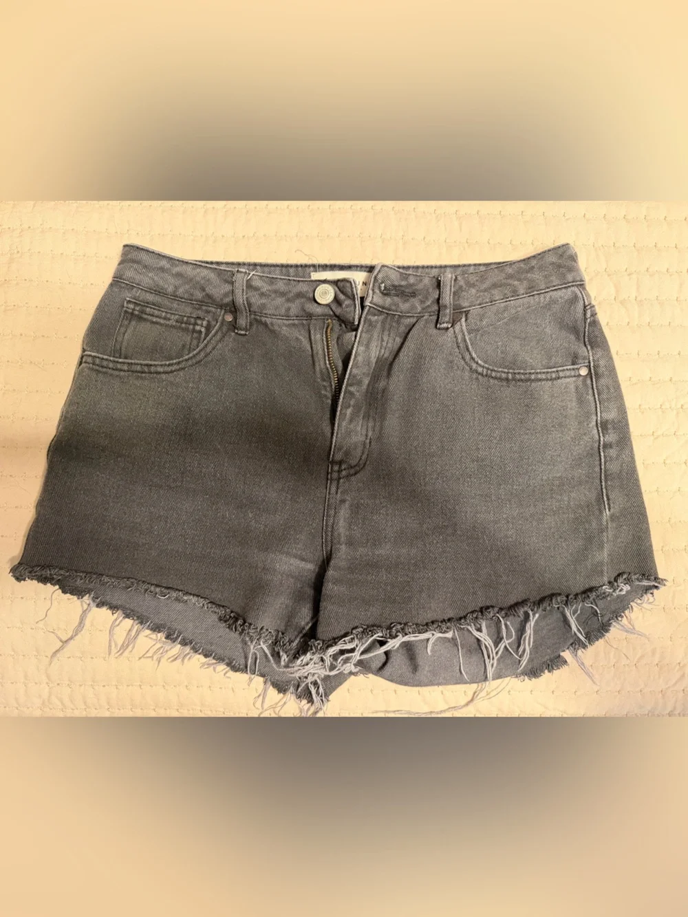 PacSun Women’s Black Denim Shorts